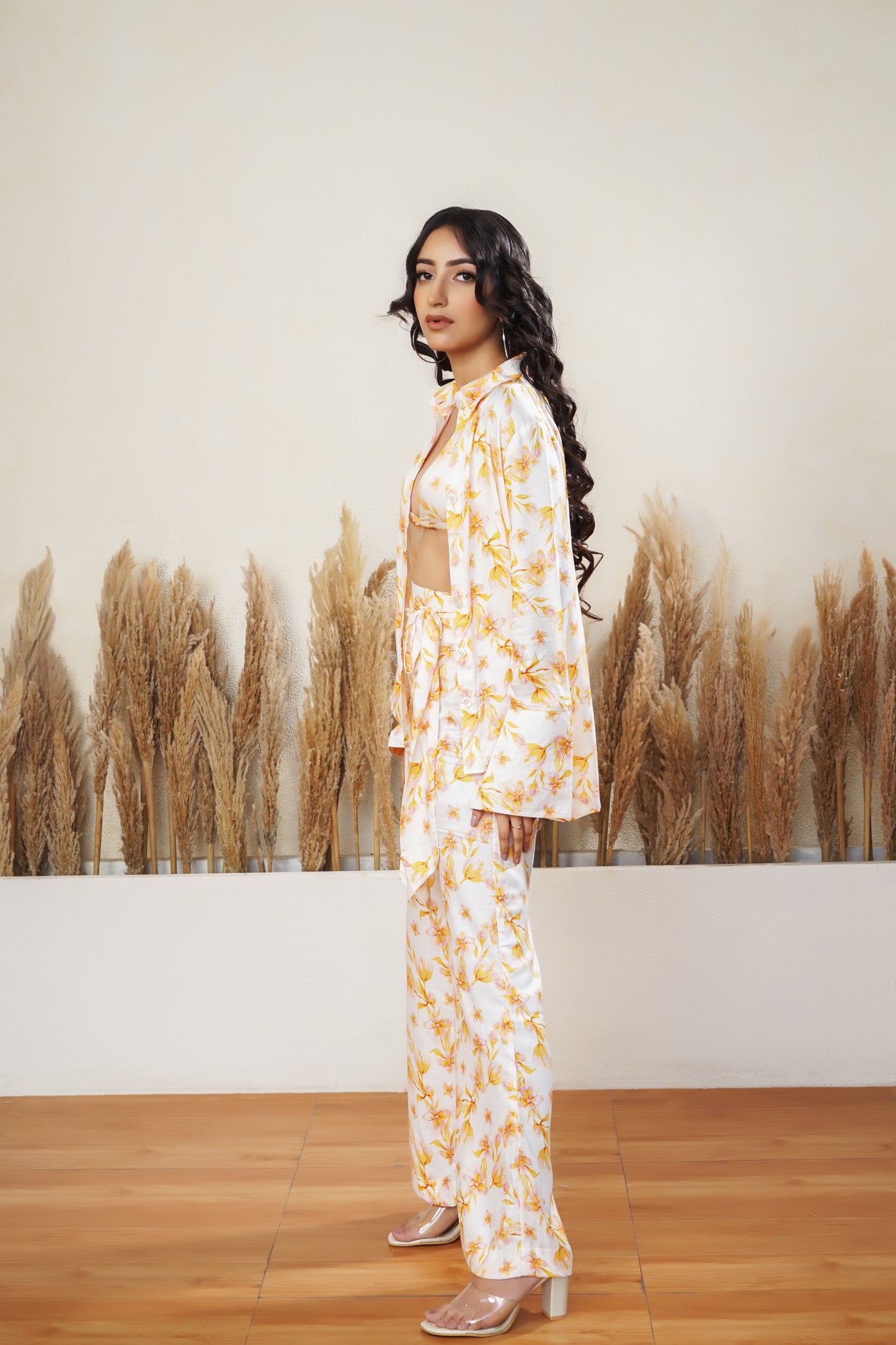 Floral Printed Summer Trio Set